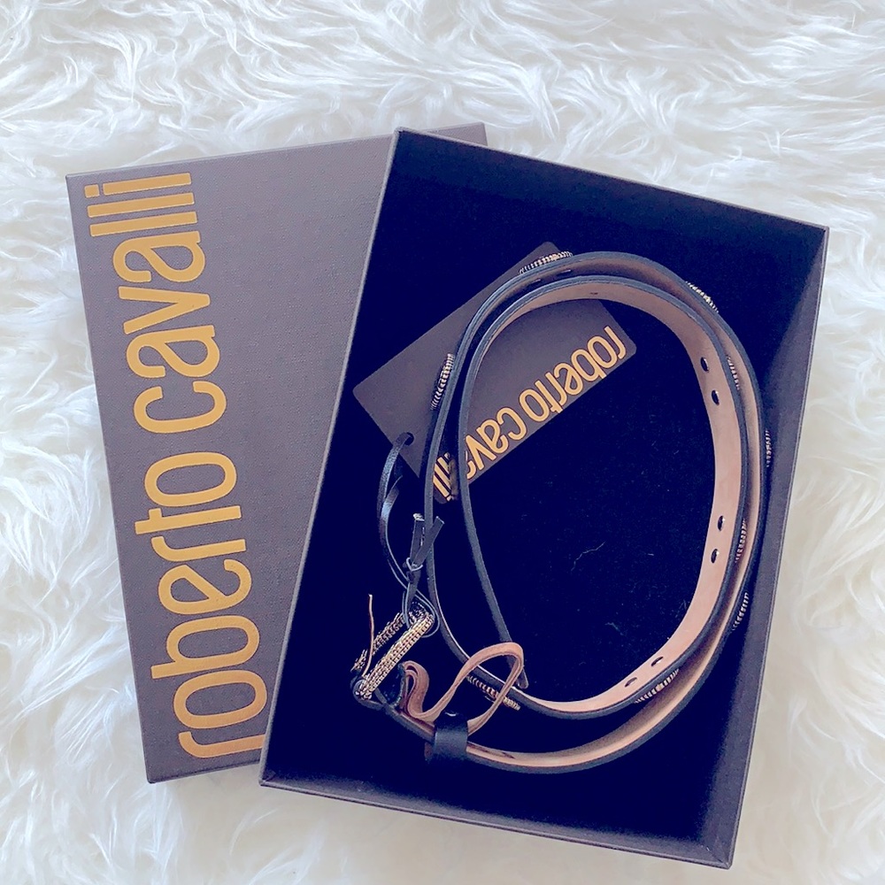 Roberto Cavalli Women’s Leather Belt